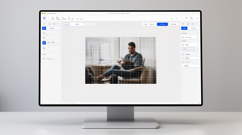AI detection dashboard scanning a photograph for authenticity